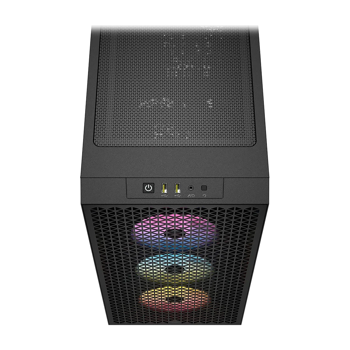 CASE CORSAIR ATX 3000D RGB AIRFLOW Tempered Glas Mid-Tower Case N-PS 3VEN Negro