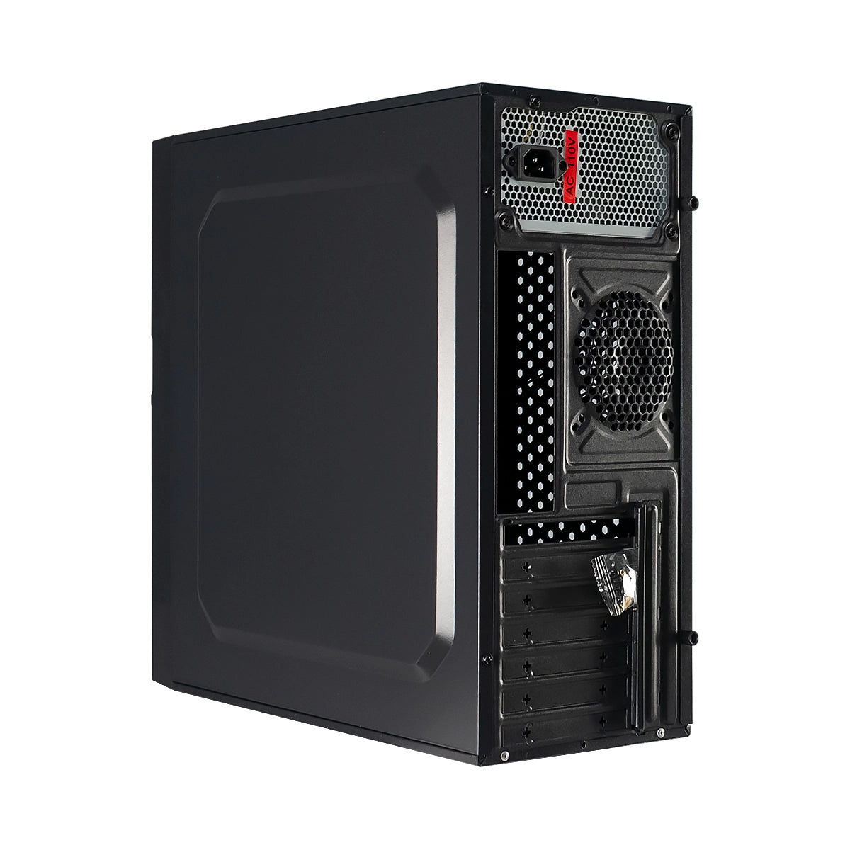 CASE GAZAL COMBO 703 TECL. PARL. MOUSE. CON FUENTE DE PODER 850W BLACK